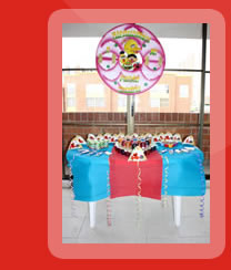 todo incluido para fiestas infantiles. Decoracion, alimentos, juegos y mas.